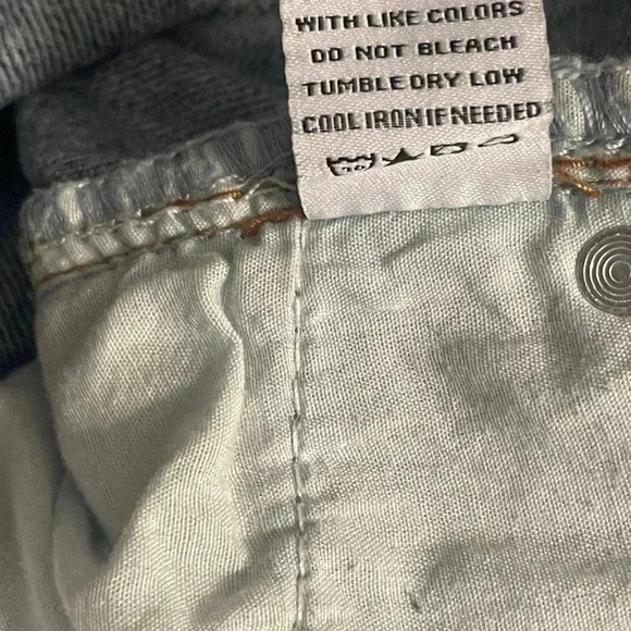 Princess Polly Holly Criss Cross straight leg High Waist Asymmetrical size 8 - Picture 7 of 12